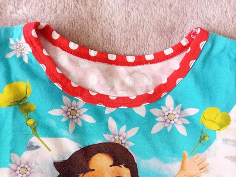 Tričká pre dvojičky dievčatá heidi 140, 140