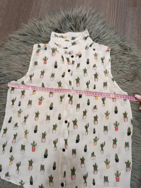 Košeľa s viazaním vpredu veľ. 164, 164