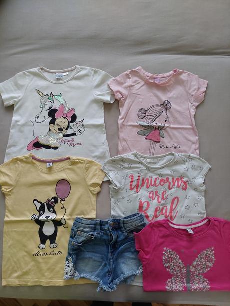 Trička a šortky, 116