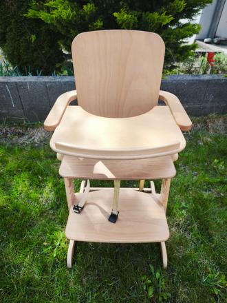 Geuther family natural rastúca stolička, 