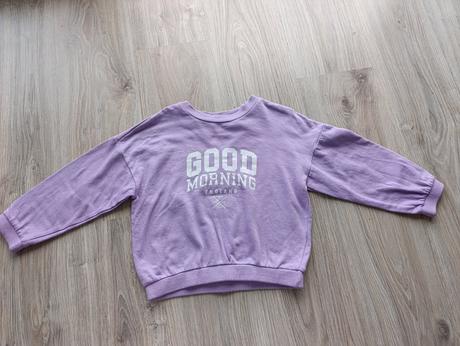 Dievčenská fialová kratšia mikina, sinsay,122