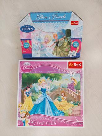 2x puzzle princezná, 