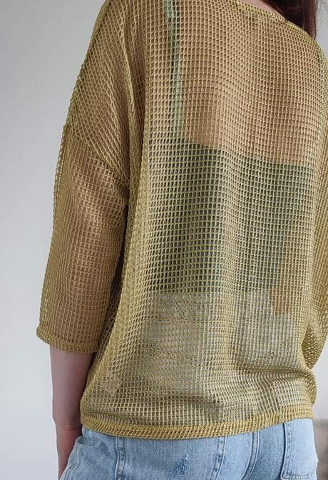 Oversize sieťkovaný svetrík next, next,l