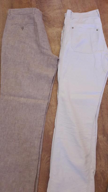 Lanove nohavice, c&a,52