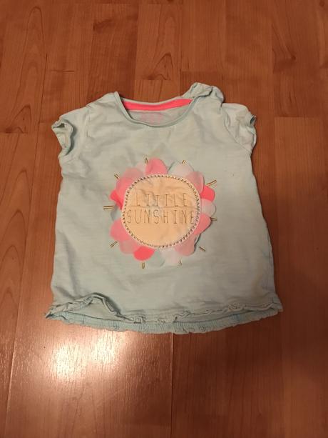 Bledomodré tričko, f&f,80