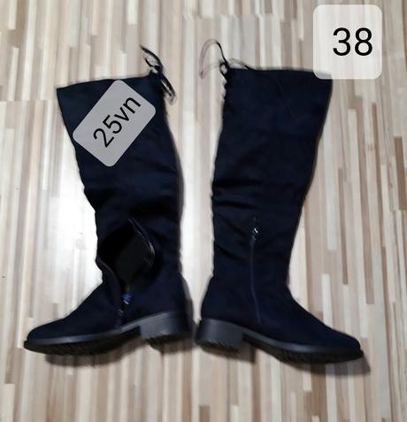 Vysoke cizmy teple 38brusena koza, 38