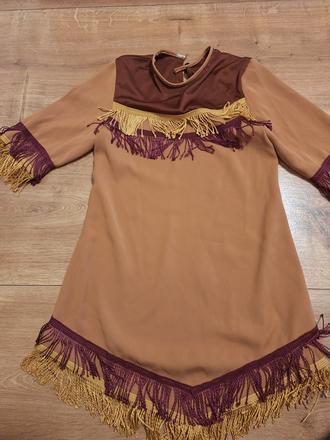 Kostym na karneval indianka, 