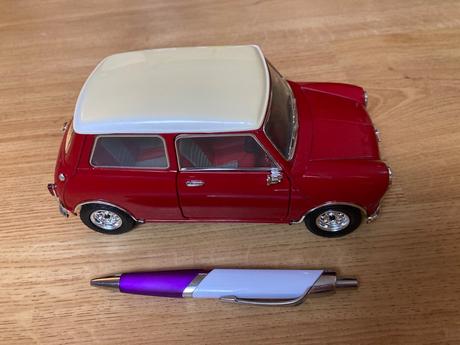 Solido mini cooper model auta 1/16,