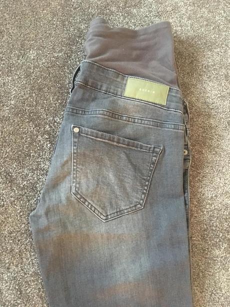 Tehotenské rifle, h&m,36