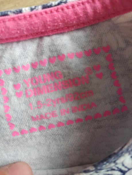 Tričko, young dimension,92