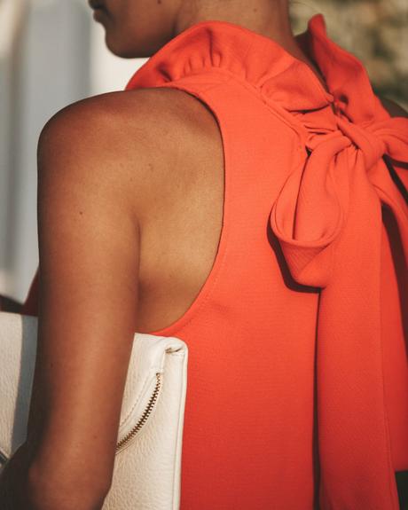 Top bluzka orange, s