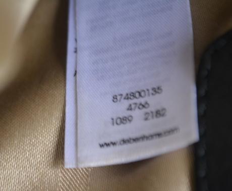 Čierna kožená kabelka jasper conran, 