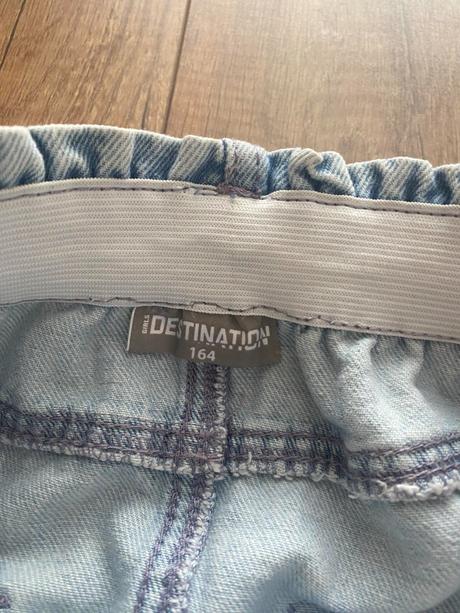 Trendy riflova pohodlna sukňa top stav ju že, 164