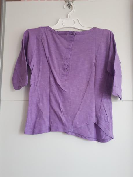 Asymetrické tričko, denim,36