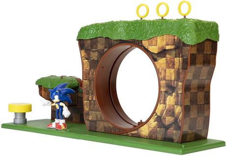 Ježko sonic a green hill zone set,