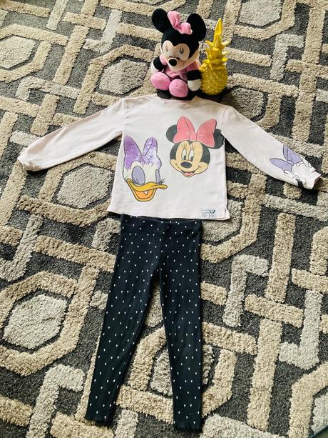 Suprava legíny a mikina zn.next top stav, next,122