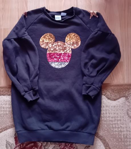 Predlzena mikina minnie mouse, disney,134