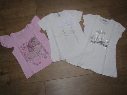 3x tricko, zara,116
