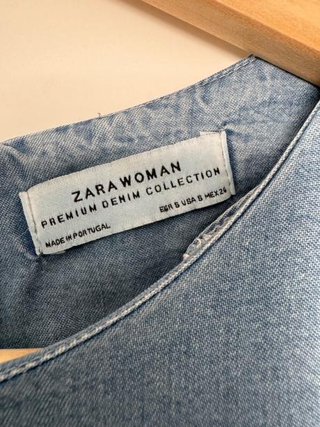 Zara premium denim šaty, zara,s