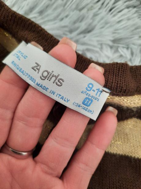 Svetrové bolerko so zlatou nitou, zara,134