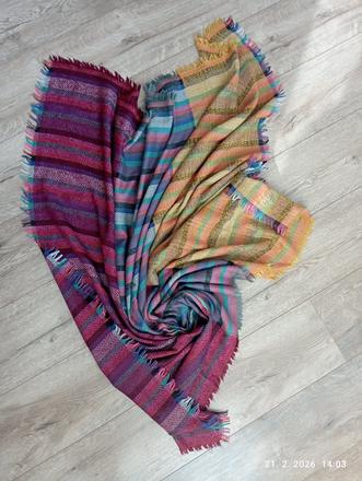 Veľká teplá šatka (už s poštou), 