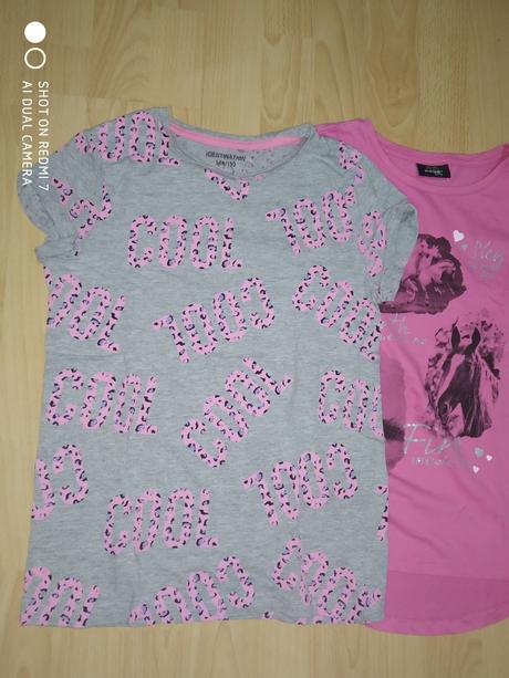 3x tričká veľ.146/152, takko,146