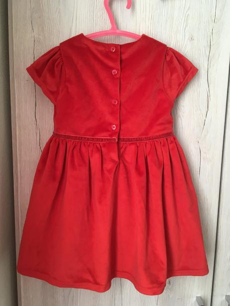 Semišové dievčenské šaty pepco/so cute, pepco,86