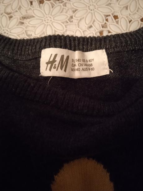 Detské tričko, h&m,134