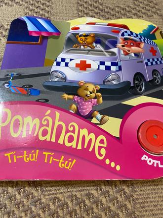 Pomáhame tú tú tú tú potlač gombík krásne leporelo, 