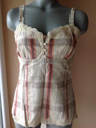 Bavlnený top /14, new look,36