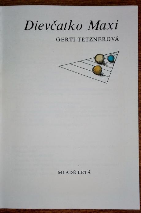 Dievčatko maxi, gerti tetznerová,
