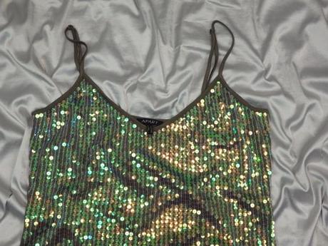 Luxusný flitrovaný top, 44