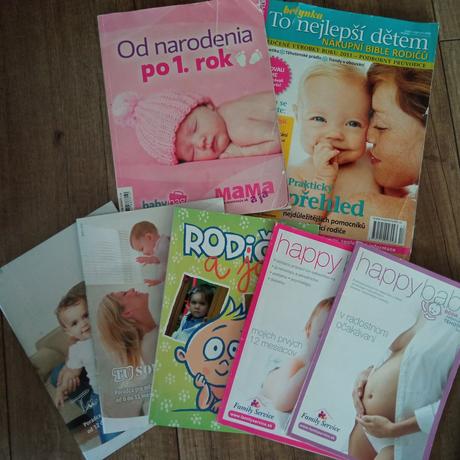 Časopisy mama a ja, dieťa, rodiče,