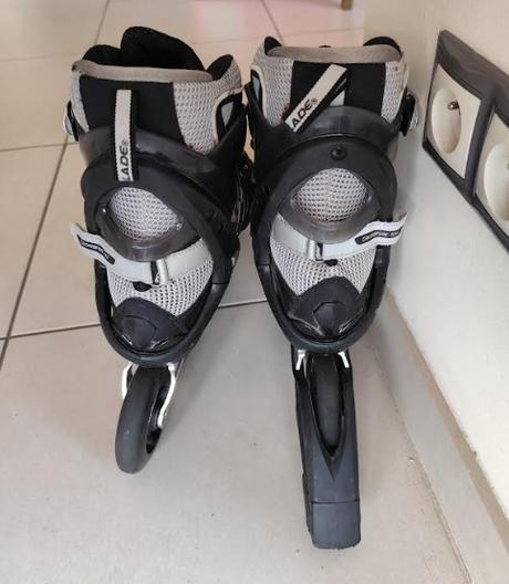 Pánske inline korčule rollerblate fitness crossfir, rollerblade,44