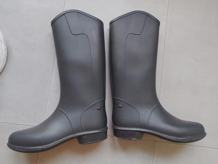 Detské jazdecké čižmy gumáky, decathlon,33
