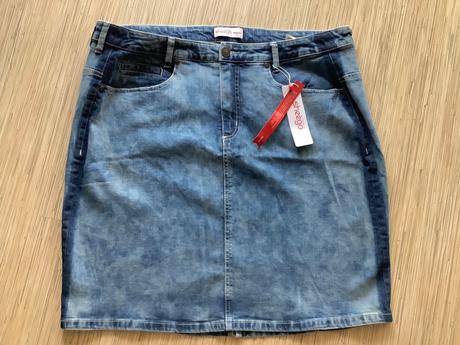 Elasticka riflova sukňa sheego, 48 / 50