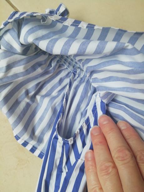 Prúžkovaný top stradivarius, stradivarius,m