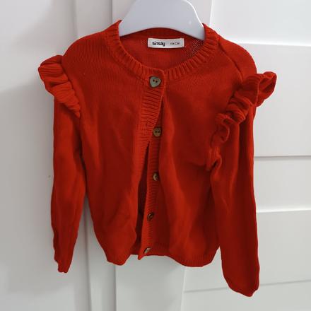 Červený sveter, sinsay,104