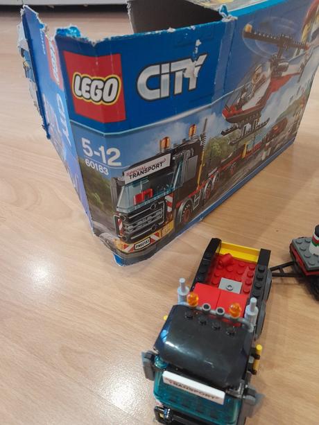 Lego odťahová služba transportér ťažkého náklady, 