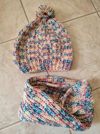 Set čiapka + šál, tchibo,146
