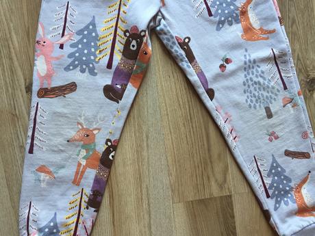 Zateplene teplaky so zvieratkami, lindex,110