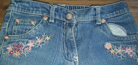 Vyšívané rifle, kiki&koko,110