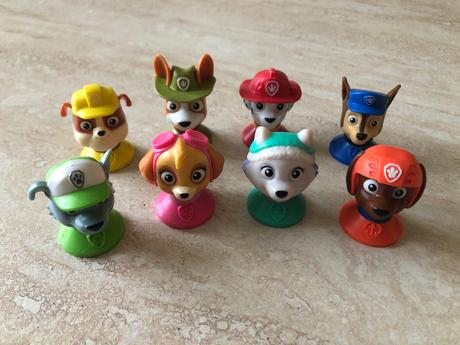 Labková patrola, figúrky, top stav, cena spolu, 