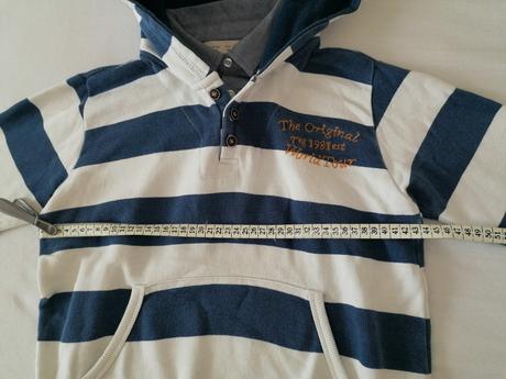 Mikina s efektom košele, zara,140