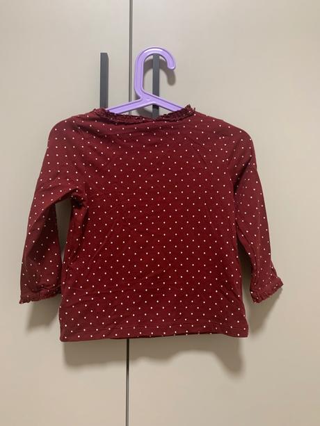 Dievčenské tričká s dlhým rukávom zn. h&m, h&m,92