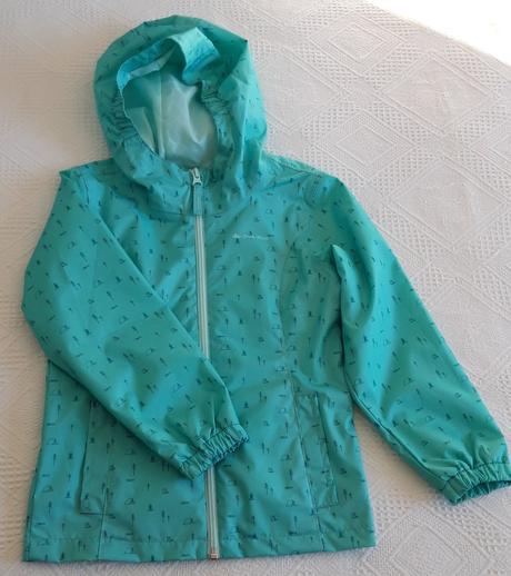 Dievčenská prechodná vetrovka, decathlon,104
