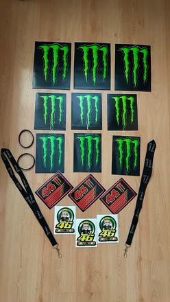 Monster energy set,