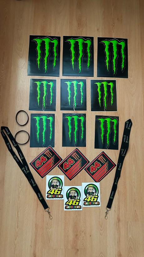 Monster energy set,
