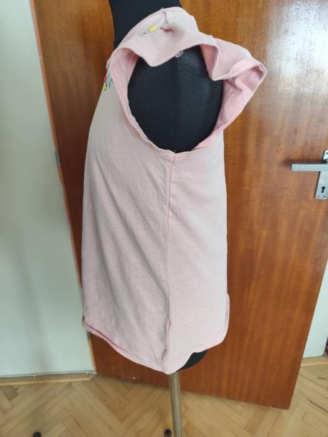 Tričko ružové s kvietkami, reserved,152