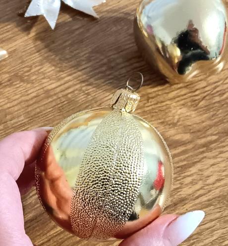 Mix zlaté ozdoby na stromček,